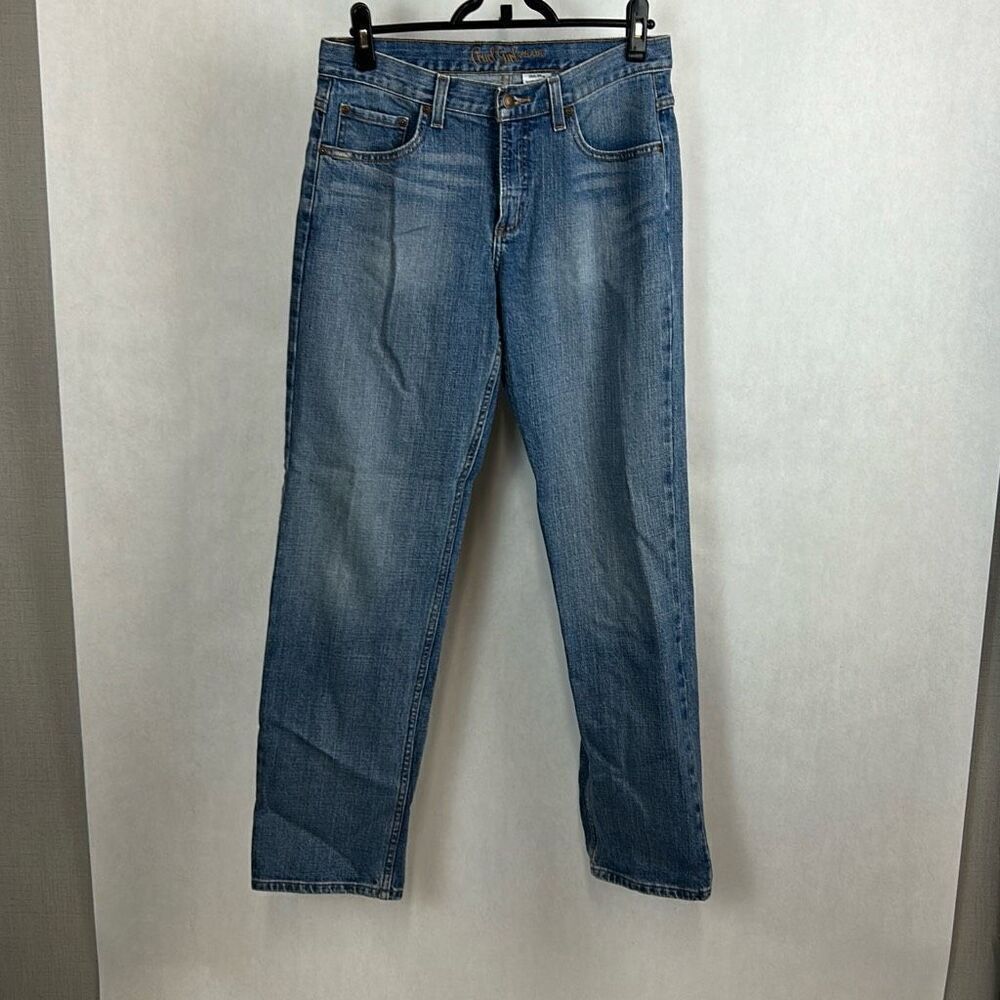Cruel Girl Relaxed Denim Jeans Sz 9R, Waist Sz 30, 32" Inseam Western Cowgirl